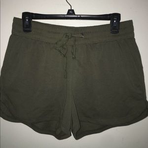 Olive green comfortable shorts!